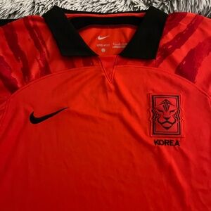 Nike | Shirts | Nwot Red Nike South Korea Soccer Jersey | Poshmark